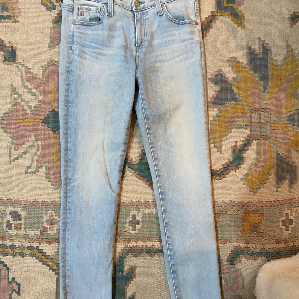 AG Light Wash Skinny Jean